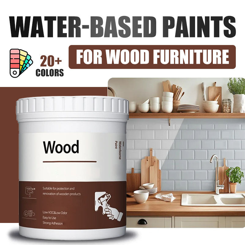 🔥Water-based Environmentally Friendly Odorless Wood Furniture Repair and Renovation Paint