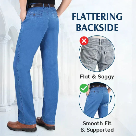 š„Men's Slim Fit Hip Lifting Jeansš