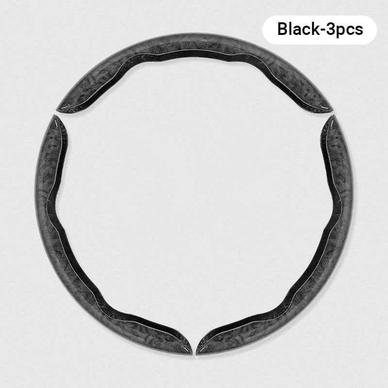 ๐๐Carbon Fiber Pattern Laser Ultra-thin Non-slip Universal Car Steering Wheel Cover