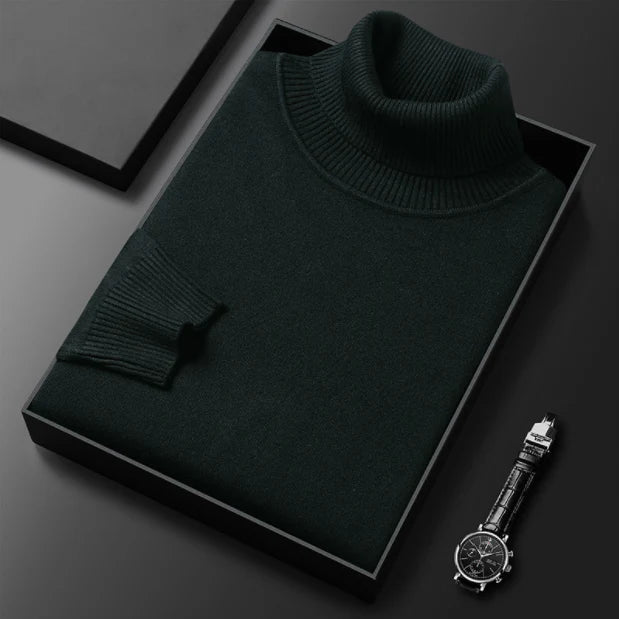 Men's Solid Color Premium Cashmere Sweater