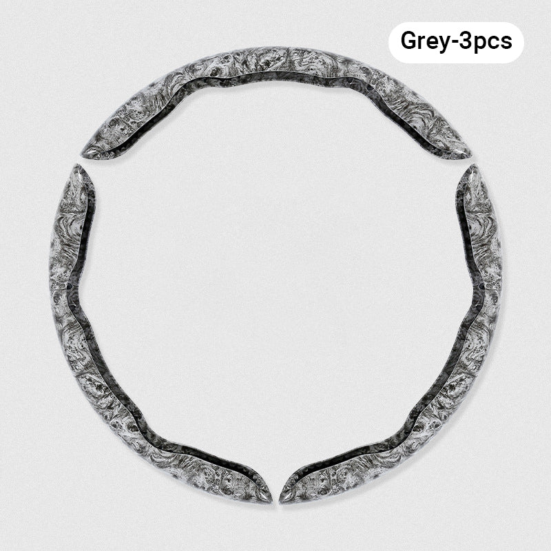 ๐๐Carbon Fiber Pattern Laser Ultra-thin Non-slip Universal Car Steering Wheel Cover