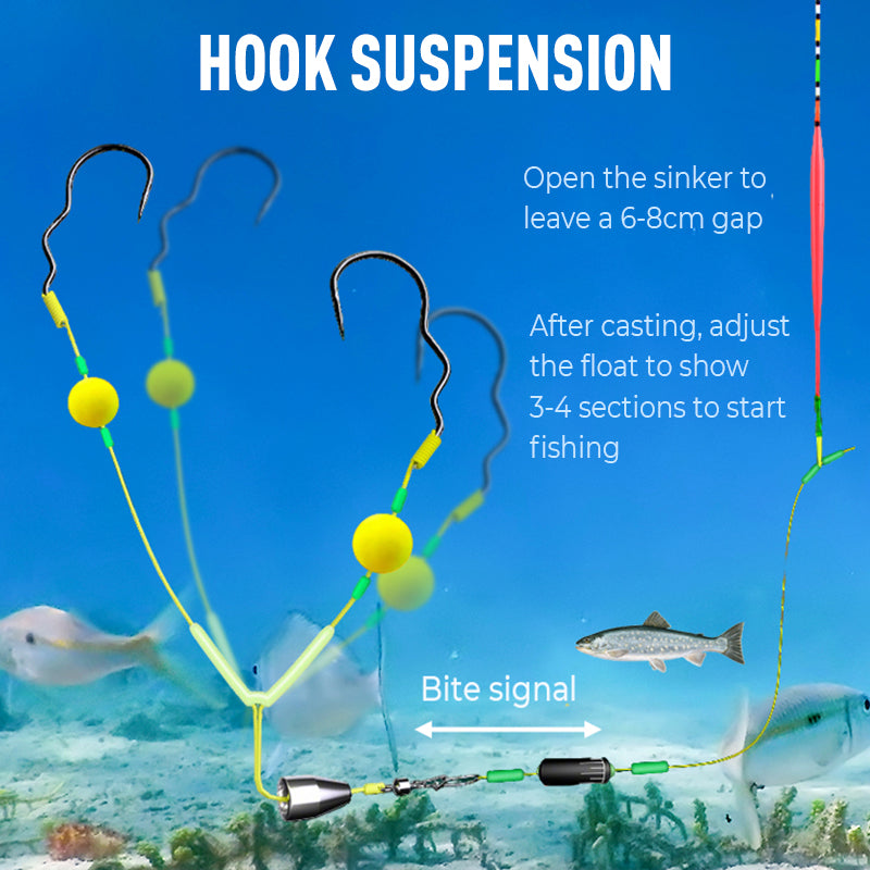 đ„đ„Buy 3 Get 2 Free đReverse Bottom Fishing Rig Hook