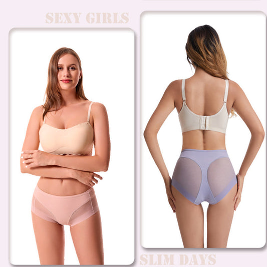 ā³High Waist Ice Silk Seamless Shaping Briefs