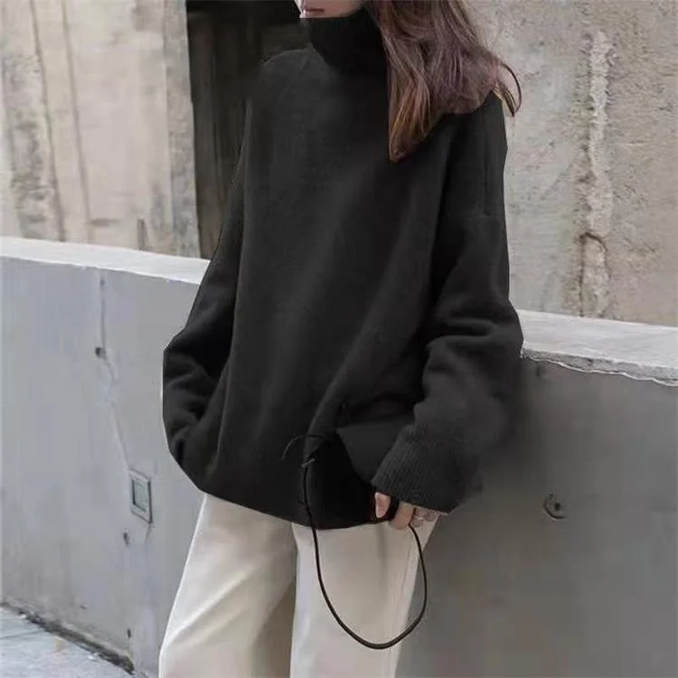 🔥HOT SALE 🔥Women's Loose Fit Turtleneck Sweater