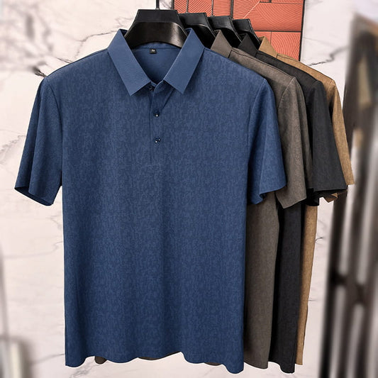 šHigh-end men's business shirt, wrinkle-resistant and non-ironš