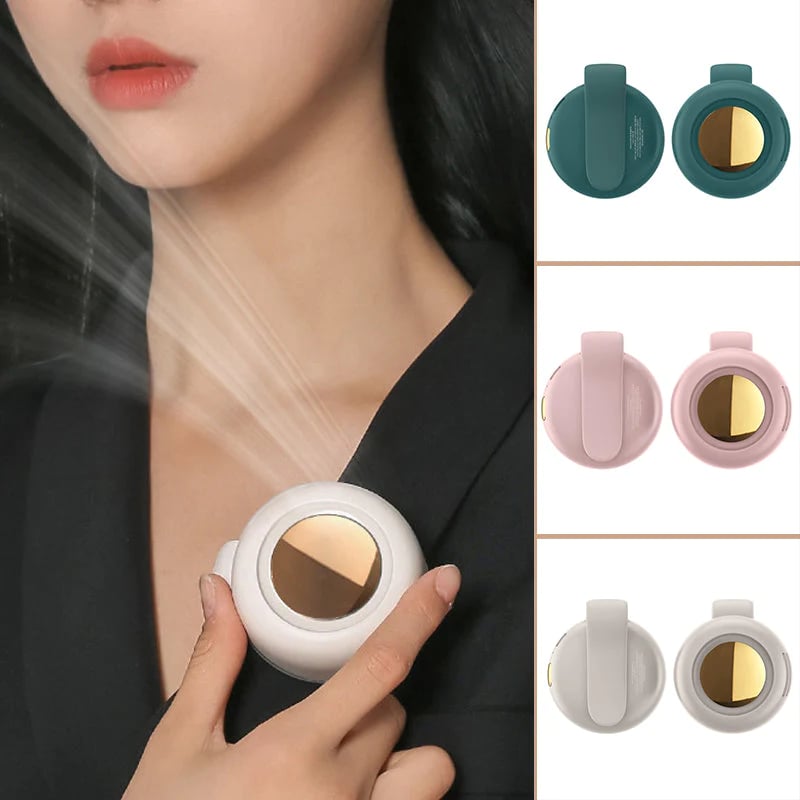 🎁Hot Sale 50% OFF⏳Small Whirlwind Clip Waist Neck Fan