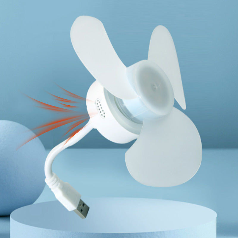 Portable Silent Fan with One-button Switch Base
