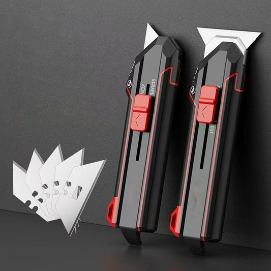 2-in-1 Cutting & Scraping Utility Knife