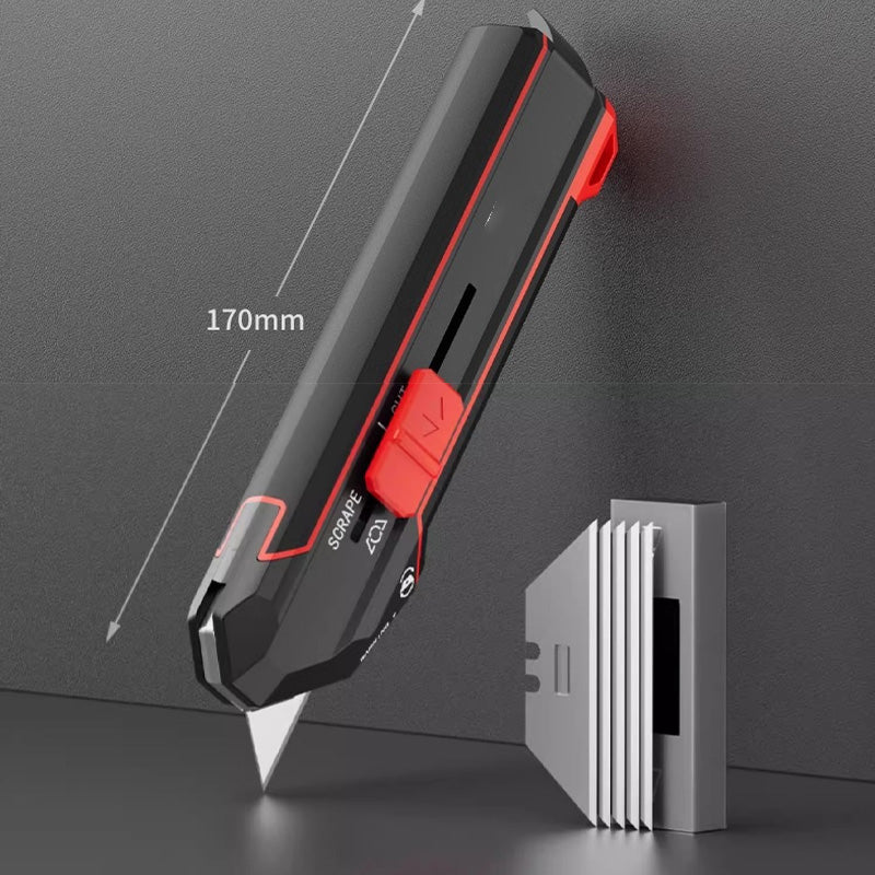 2-in-1 Cutting & Scraping Utility Knife