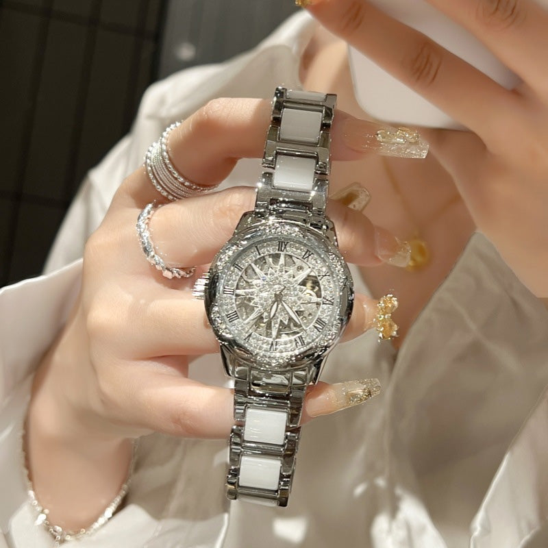 🔥Limited Time Offer 50% OFF🔥Women's Rhinestone Quartz Watch