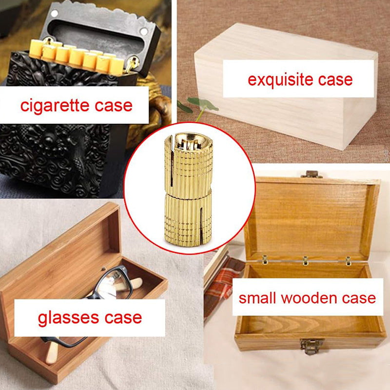 Concealed Brass Hinges