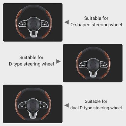 🍃🍃Carbon Fiber Pattern Laser Ultra-thin Non-slip Universal Car Steering Wheel Cover