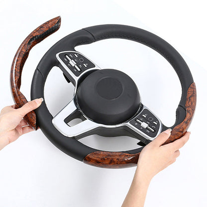 🍃🍃Carbon Fiber Pattern Laser Ultra-thin Non-slip Universal Car Steering Wheel Cover