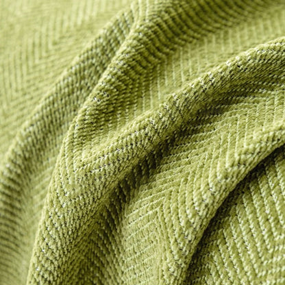 Herringbone Chenille Sofa Cover