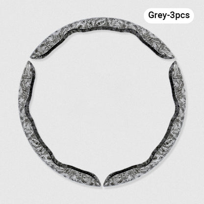 🍃🍃Carbon Fiber Pattern Laser Ultra-thin Non-slip Universal Car Steering Wheel Cover