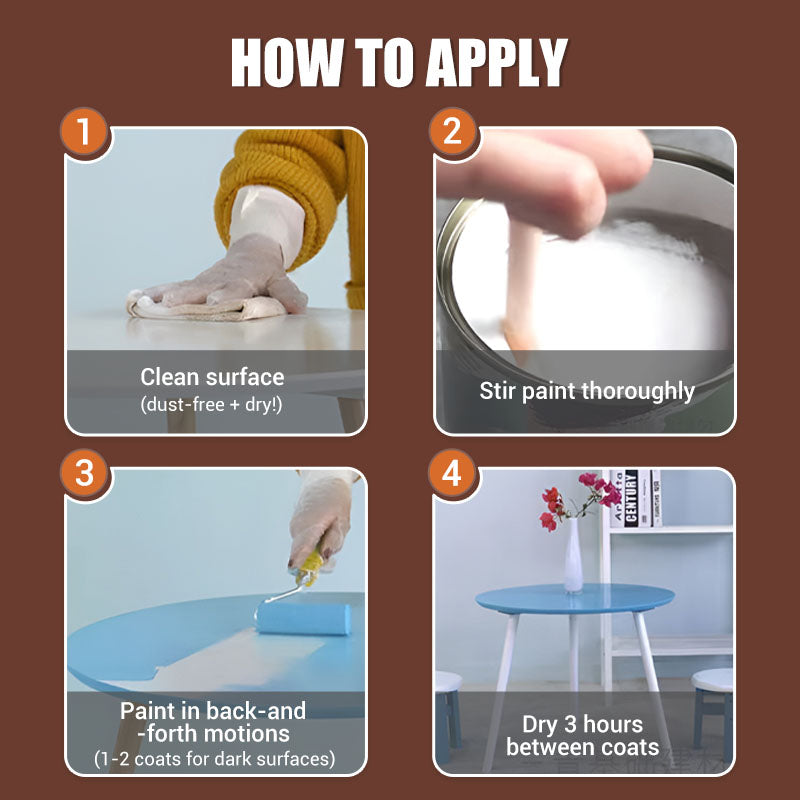 🔥Water-based Environmentally Friendly Odorless Wood Furniture Repair and Renovation Paint