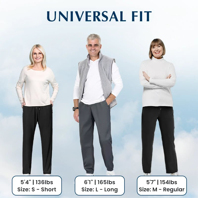 Unisex Ultra Stretch Breathable Casual Pants