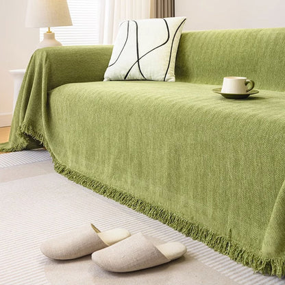 Herringbone Chenille Sofa Cover