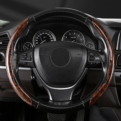 🍃🍃Carbon Fiber Pattern Laser Ultra-thin Non-slip Universal Car Steering Wheel Cover