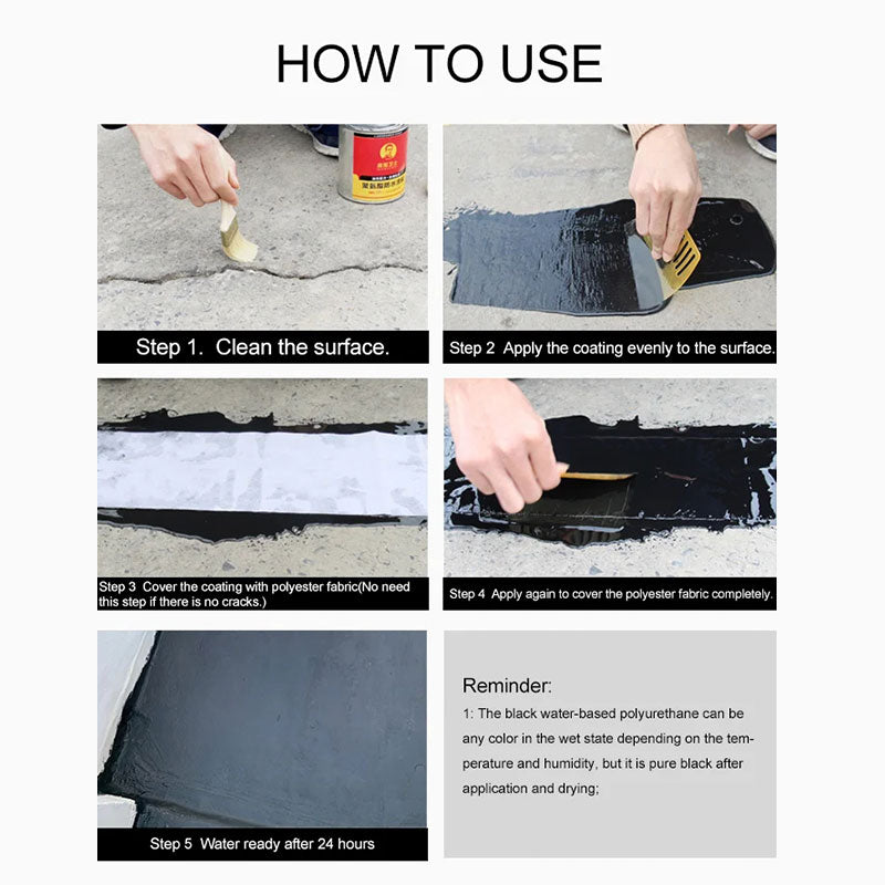 🎄Limited time special offer💥Polyurethane Waterproofing and leak repair Eco-friendly coating