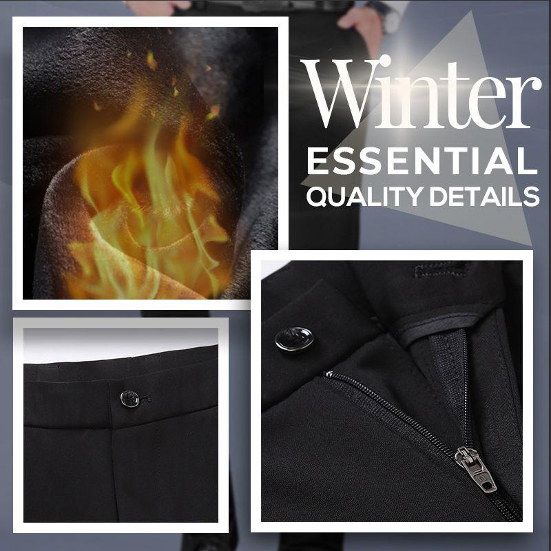 High Stretch Men's Winter Fleece Pants