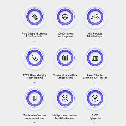 🔥HOT SALE🔥Powerful portable multifunctional vacuum cleaner