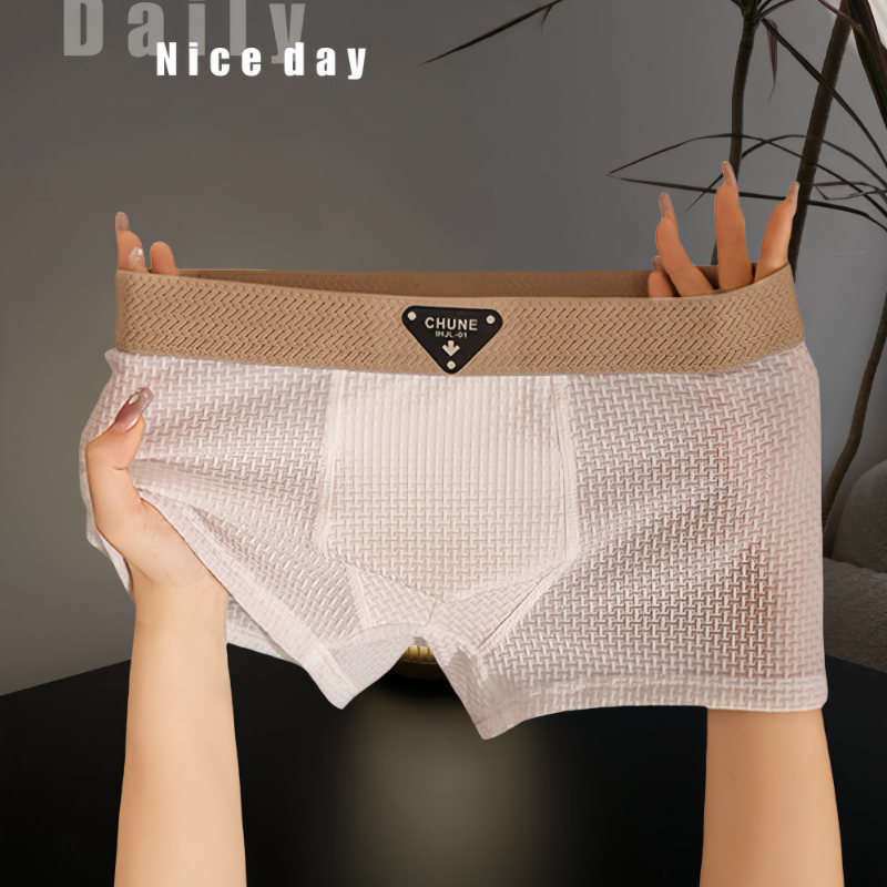 🔥2025 Summer New Arrivals Hot Sale 🩲Comfortable, cooling and quick-drying boxer shorts for men - comfort in summer!