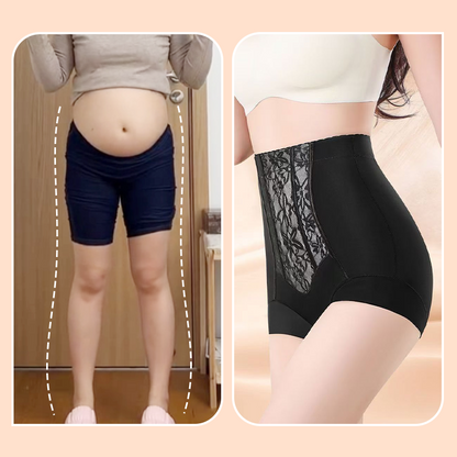 High-waisted shaping body pants