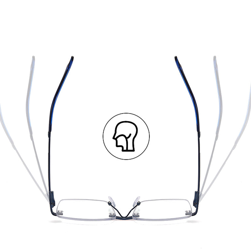 Gift Choice - Rimless Anti-Blue Light Glasses