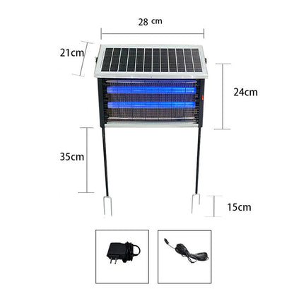 3500V High Powered Solar Bug Zapper for Indoor & Outdoor