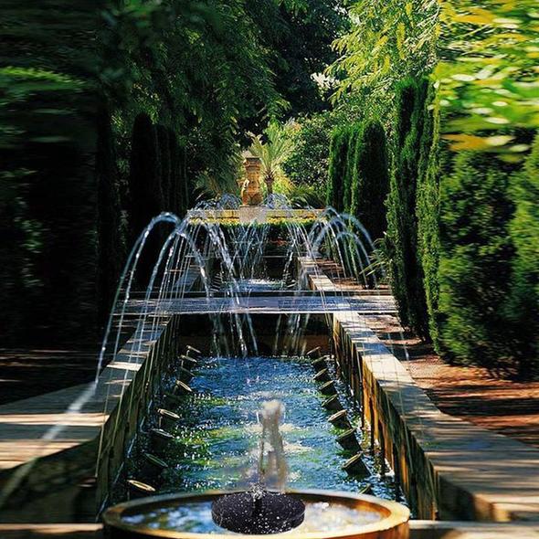 Solar Floating Fountain