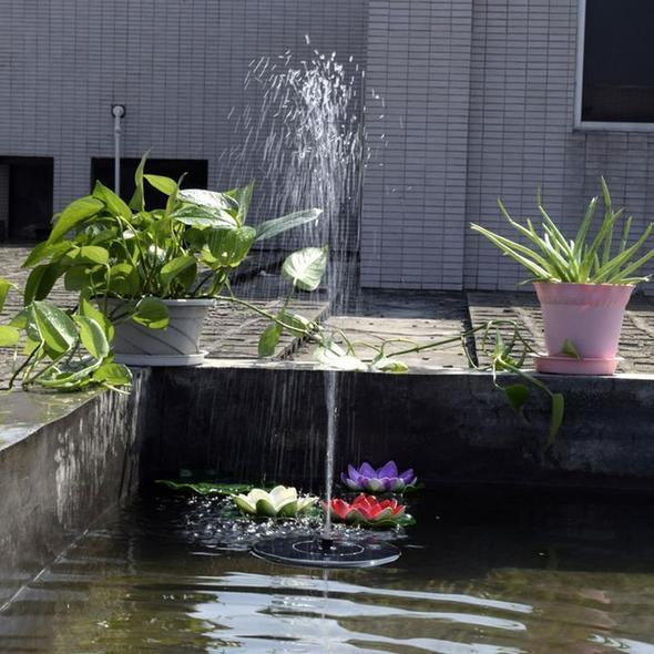 Solar Floating Fountain