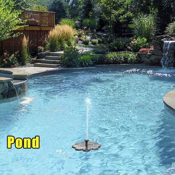 Solar Floating Fountain