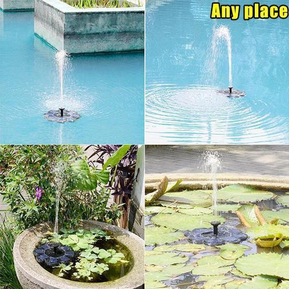 Solar Floating Fountain