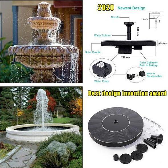 Solar Floating Fountain