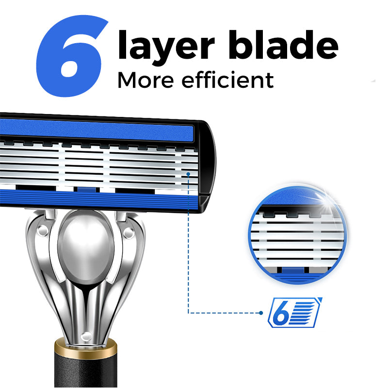 Advanced Manual Shaving Razor Blade Set