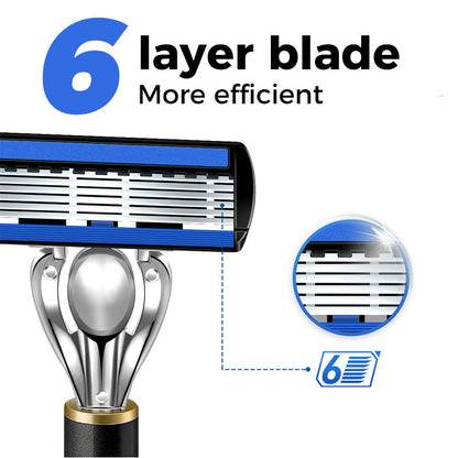 Advanced Manual Shaving Razor Blade Set