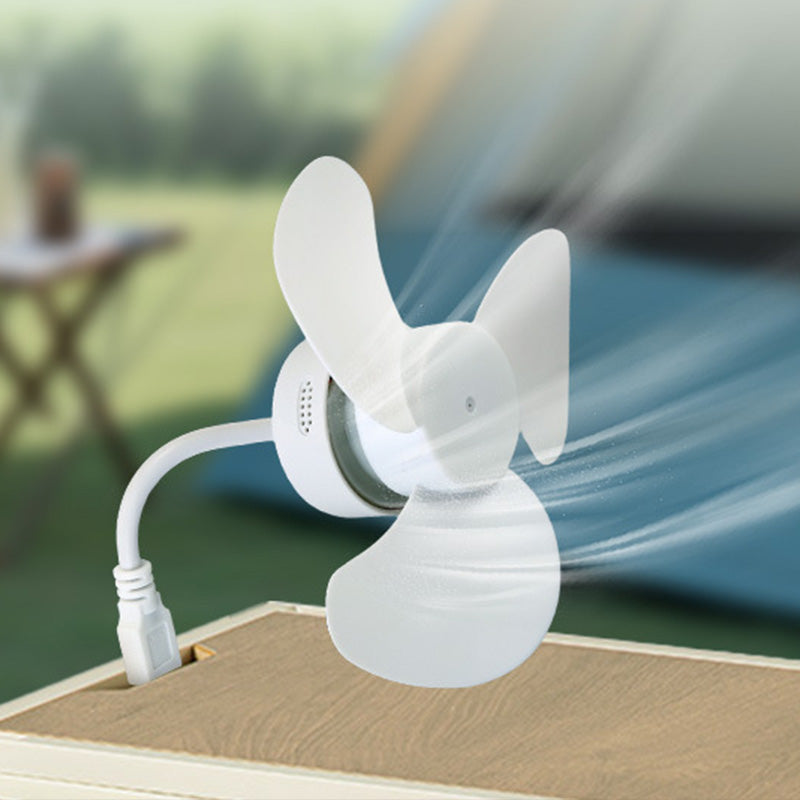 Portable Silent Fan with One-button Switch Base