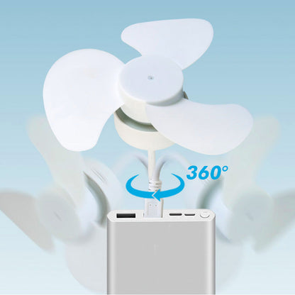 Portable Silent Fan with One-button Switch Base