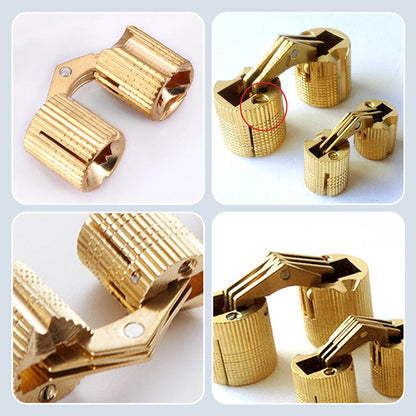 Concealed Brass Hinges