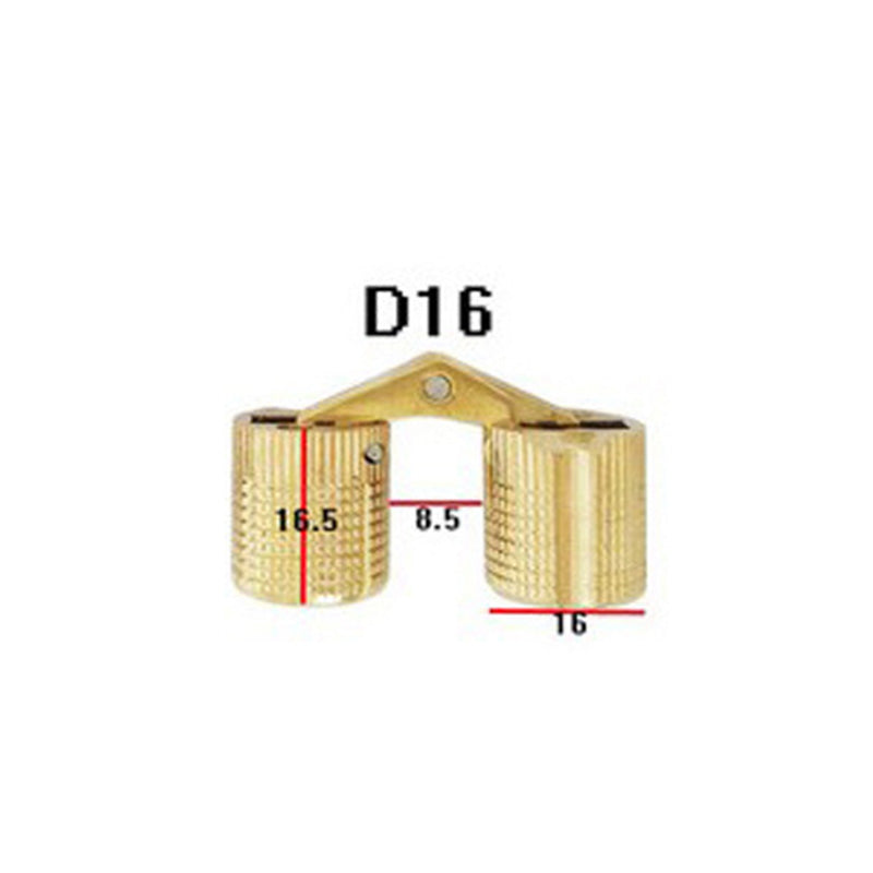 Concealed Brass Hinges