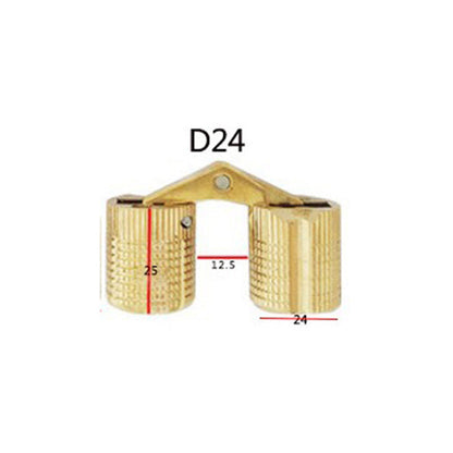 Concealed Brass Hinges